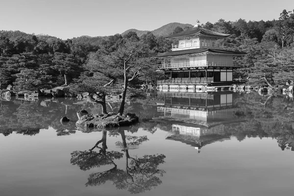 Güzel bahçe altın köşk Kinkaku-ji Tapınağı