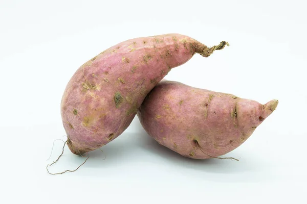 Sweet potato on white background — Stock Photo, Image