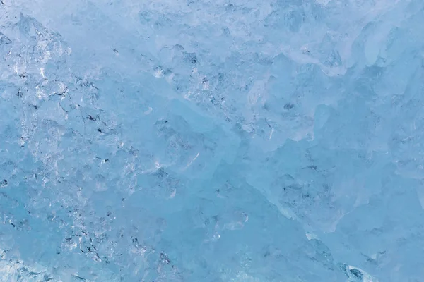 氷の壁のテクスチャをクローズ アップ、氷河の氷 — ストック写真