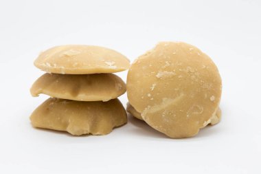 Beyaz arka plan üzerinde sabit Palm şeker