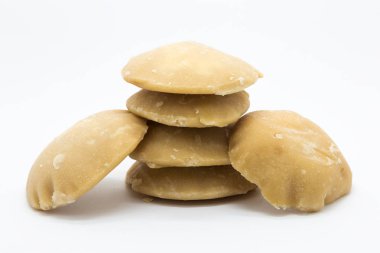 Beyaz arka plan üzerinde sabit Palm şeker