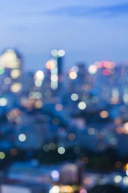 Ofis Binası bokeh merkezi iş şehir merkezinde bulanık