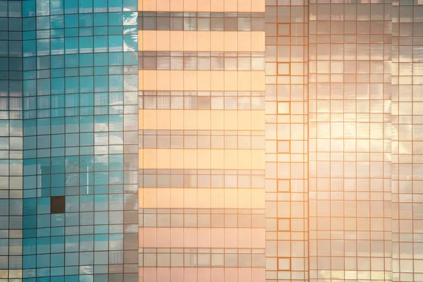 Office Window Building Close Sunlight Effect — Stock Photo, Image