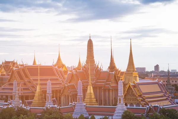 Golden Grand Palácio Bangkok Marco Histórico Tailândia — Fotografia de Stock