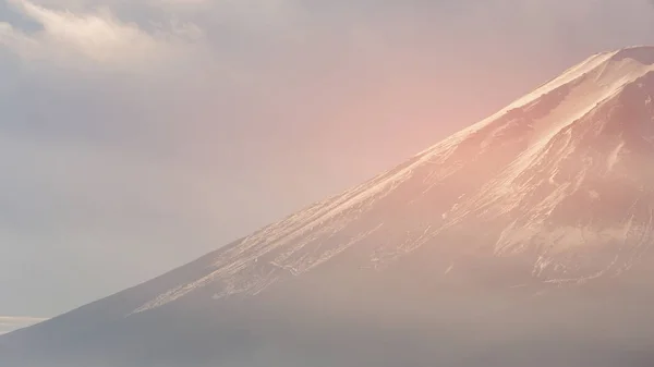 Fuji Mount Top View Close Japan Natural Landscape Background — Stock Photo, Image