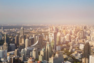 Şehir ofis binası şehir manzarası, cityscape arka plan