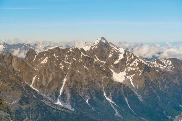 Yeni Zelanda Güney Adası doğal manzara arka planda Fox dağ manzarası