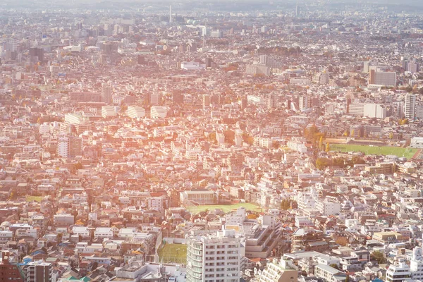 東京レジデンス景観ダウンタウン航空写真ビュー — ストック写真