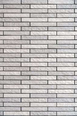 Taş grisi, eski tuğla duvar desenli arka plan 