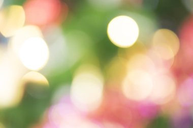 Ufuk Bokeh parlayan ışıklar Vintage arka plan. Festival bac