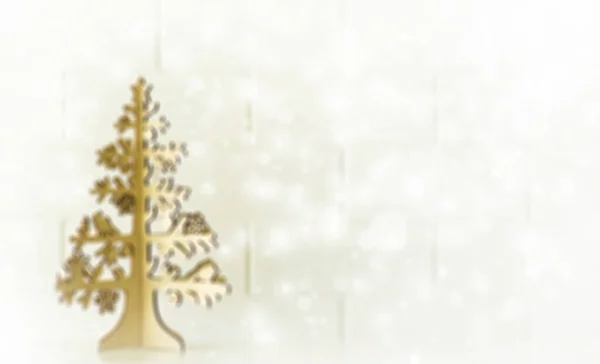 Defocus Bokeh Migoczące Światła Boże Narodzenie Drzewo Tło — Zdjęcie stockowe