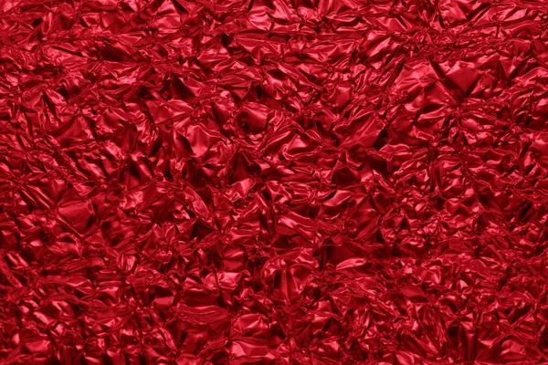 Buruşuk Kırmızı Soyut Desenli Arkaplan — Stok fotoğraf