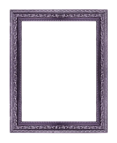 Фиолетовая Рамка Изолированный Белом Фоне — стоковое фото