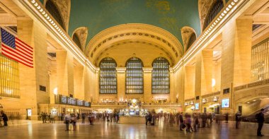 27 Ekim 2016 - New York - ABD, Grand Central Terminali gezginlerle dolup taşıyor