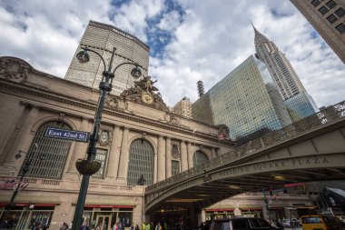 29 Ekim 2016 - New York - ABD, Pershing Meydanı, Grand Central Terminali önünde yer aldı