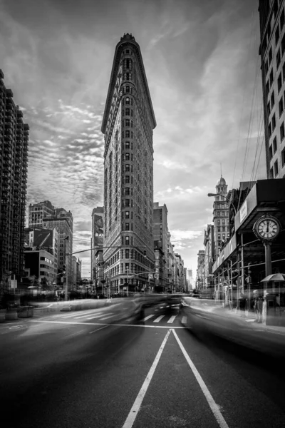 29 Ekim 2016 - New York - ABD, Flatiron Binası Trafik