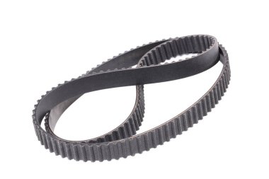 Beyaz arkaplanda zamanlama kemeri