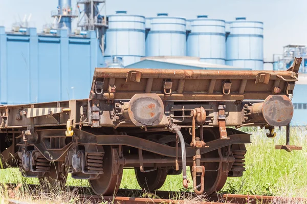 Ferrocarril vagón de mercancías — Foto de Stock