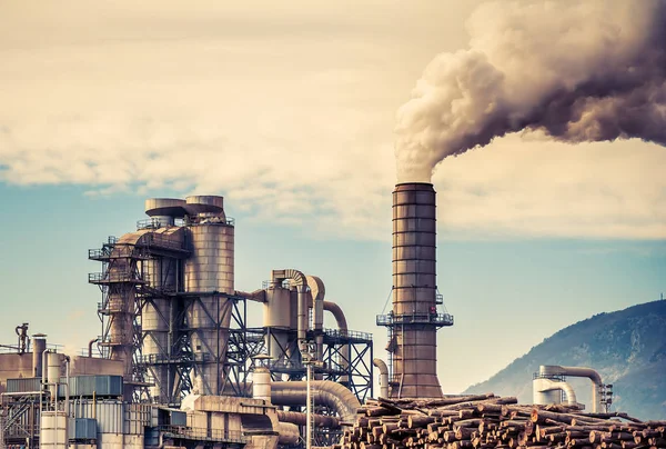 Bir mobilya fabrikasının endüstriyel tesis 