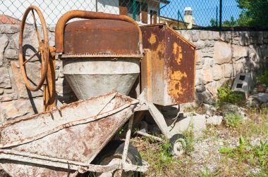 Portatif Beton Mikser