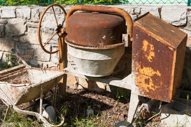 Portatif Beton Mikser