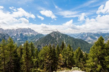 Göz kamaştırıcı olsun dağ panorama.