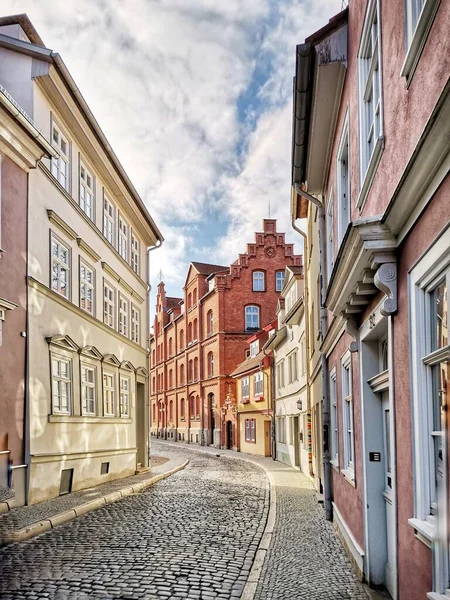 Erfurt 'un eski caddesi.