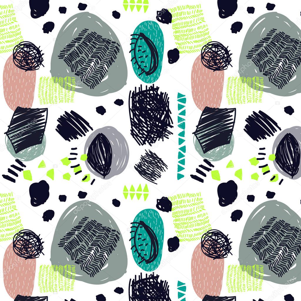 Abstract seamless vector pattern