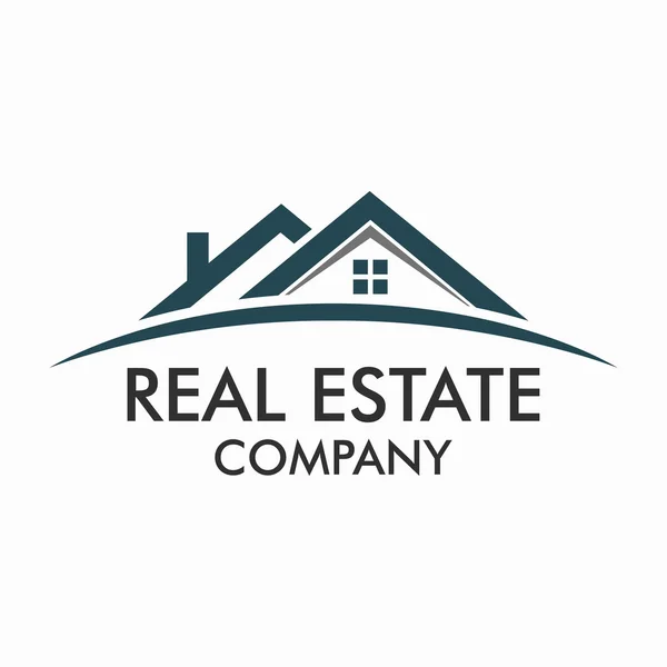 Real Estate, κτίριο και επενδυτική λογότυπο διανυσματική σχεδίαση — Διανυσματικό Αρχείο