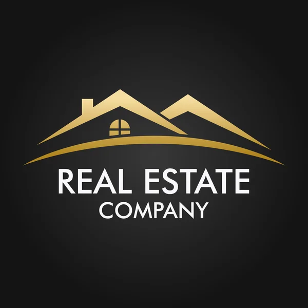 Real Estate, Building and Investment Logo Vector Design — Stock Vector