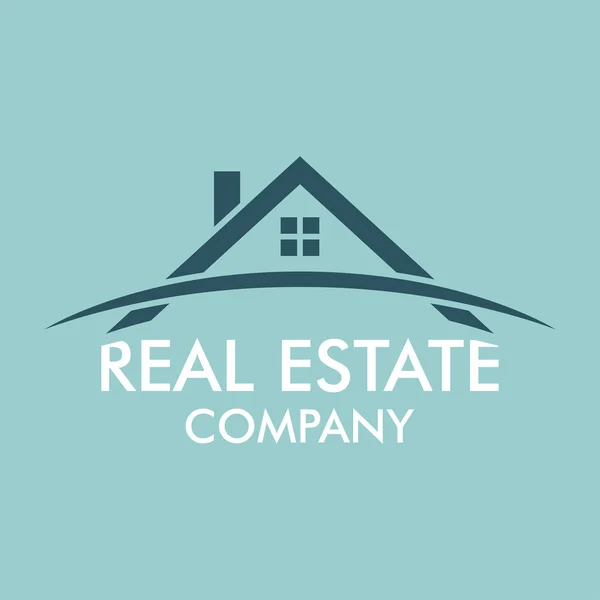Real Estate, κτίριο και επενδυτική λογότυπο διανυσματική σχεδίαση — Διανυσματικό Αρχείο