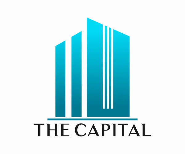 Logo Immobiliare, Edilizia, Edilizia e Architettura Vector Design Eps 10 — Vettoriale Stock