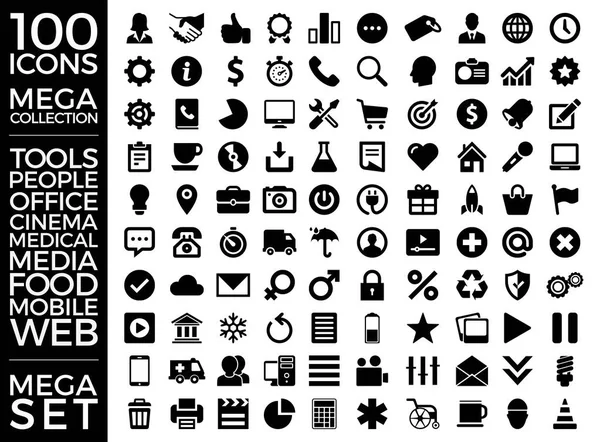 Conjunto de ícones, Quality Icon Collection Vector Design Eps 10 — Vetor de Stock