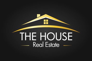 Emlak, İnşaat, İnşaat ve Mimari Logo Vektör Tasarımı Eps 10