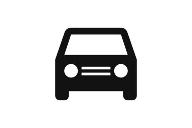 Araba simge, araba vektör tasarım, illüstrasyon Eps 10