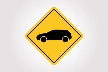 Yol işareti vektör, illüstrasyon Eps 10 trafik