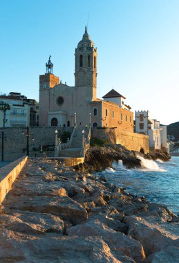 Sitges Kilisesi Sabah.