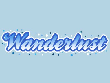 Gezgin şehveti grafikleri, değişik mavi renkte..