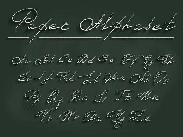 Διακοσμητικό χαρτί λευκό γραμματοσειράς — Διανυσματικό Αρχείο