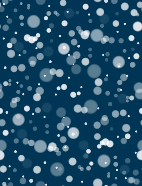 降雪のシームレスなパターン — ストックベクタ