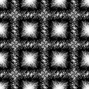 Sorunsuz kare doku halı