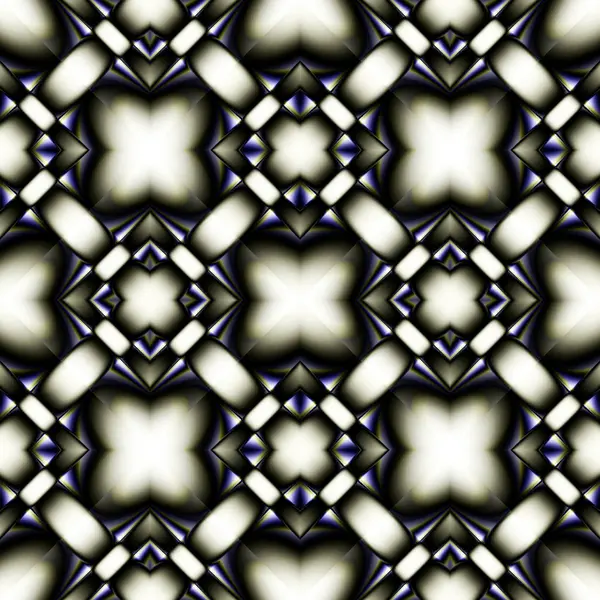 Complexe naadloze patroon van rhombuses — Stockvector