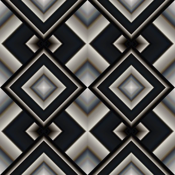 Seamless pattern of rhombuses — Stock Vector