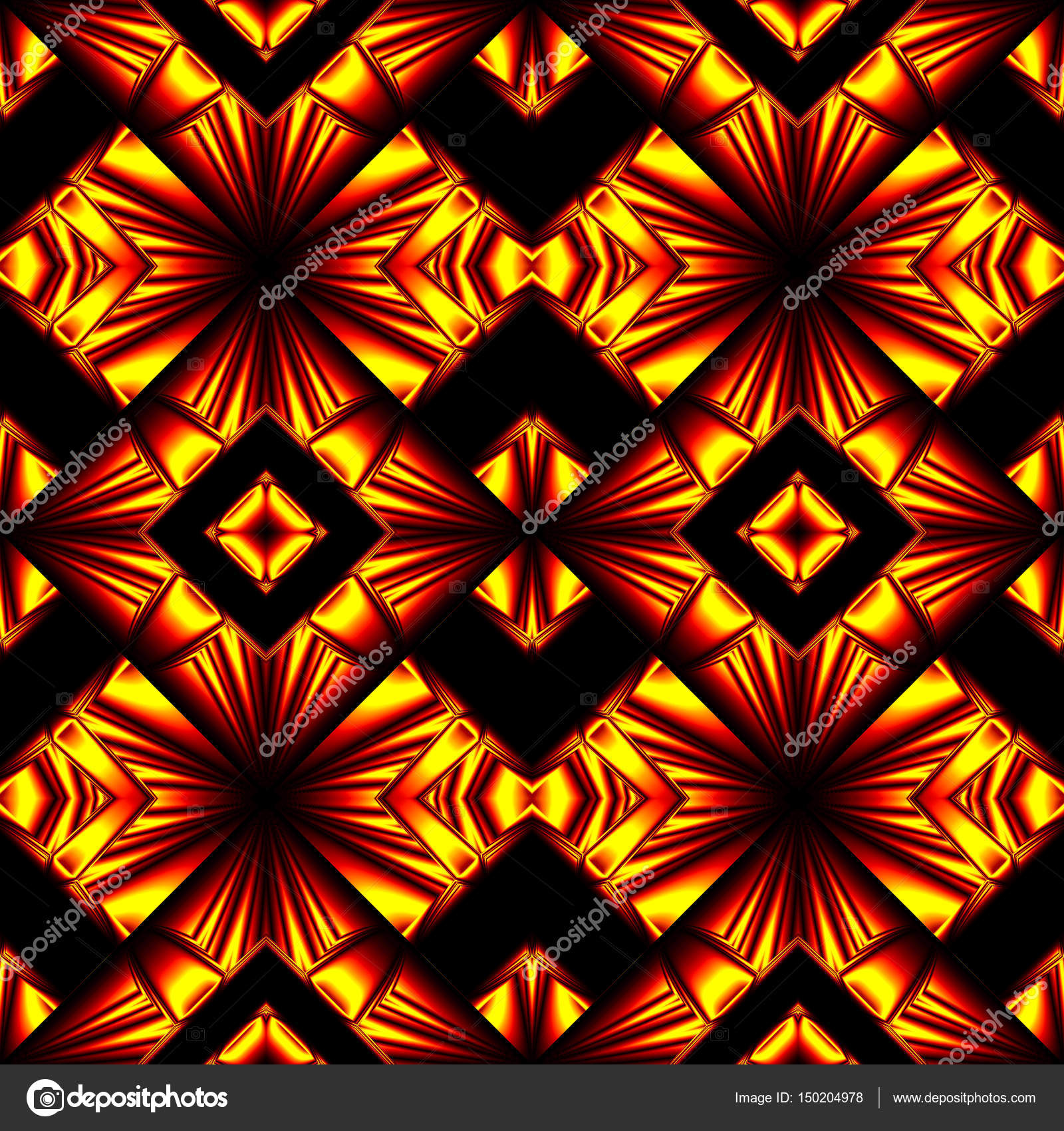 What Is A V Pattern Fire Shajara