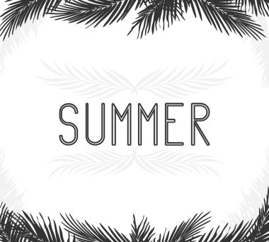 yazıt yaz içinde belgili tanımlık palmiye yaprakları