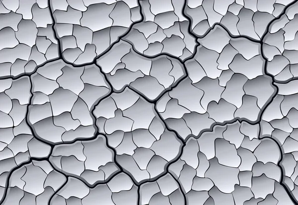 Torkad lera sömlösa mönster — Stock vektor