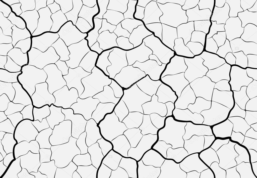 cracks in the ground seamless pattern