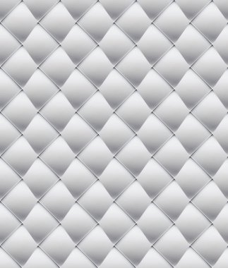 Patchwork kesintisiz beyaz origami desen