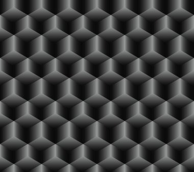 karanlık seamless modeli küpler