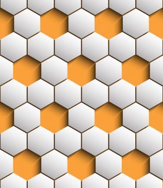 Altıgen yanarak bahislerin doğru hacimsel seamless modeli